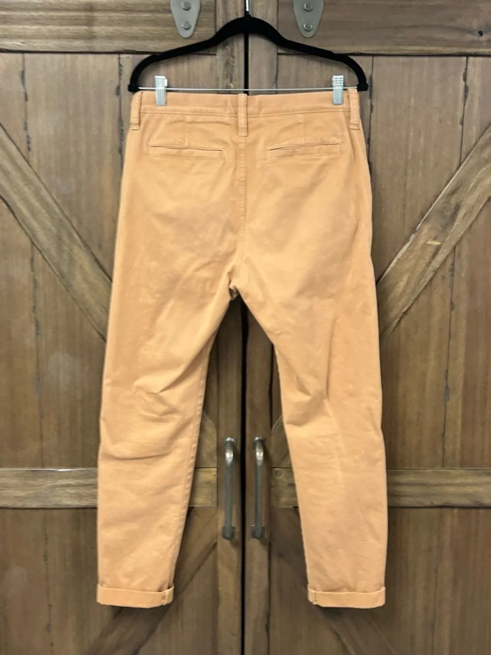 Madewell Penn Athletic Slim Soft & Stretchy Chino Pants Castle Brown Size 31x32